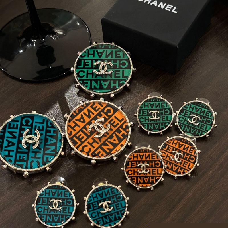 Ch*el earrings